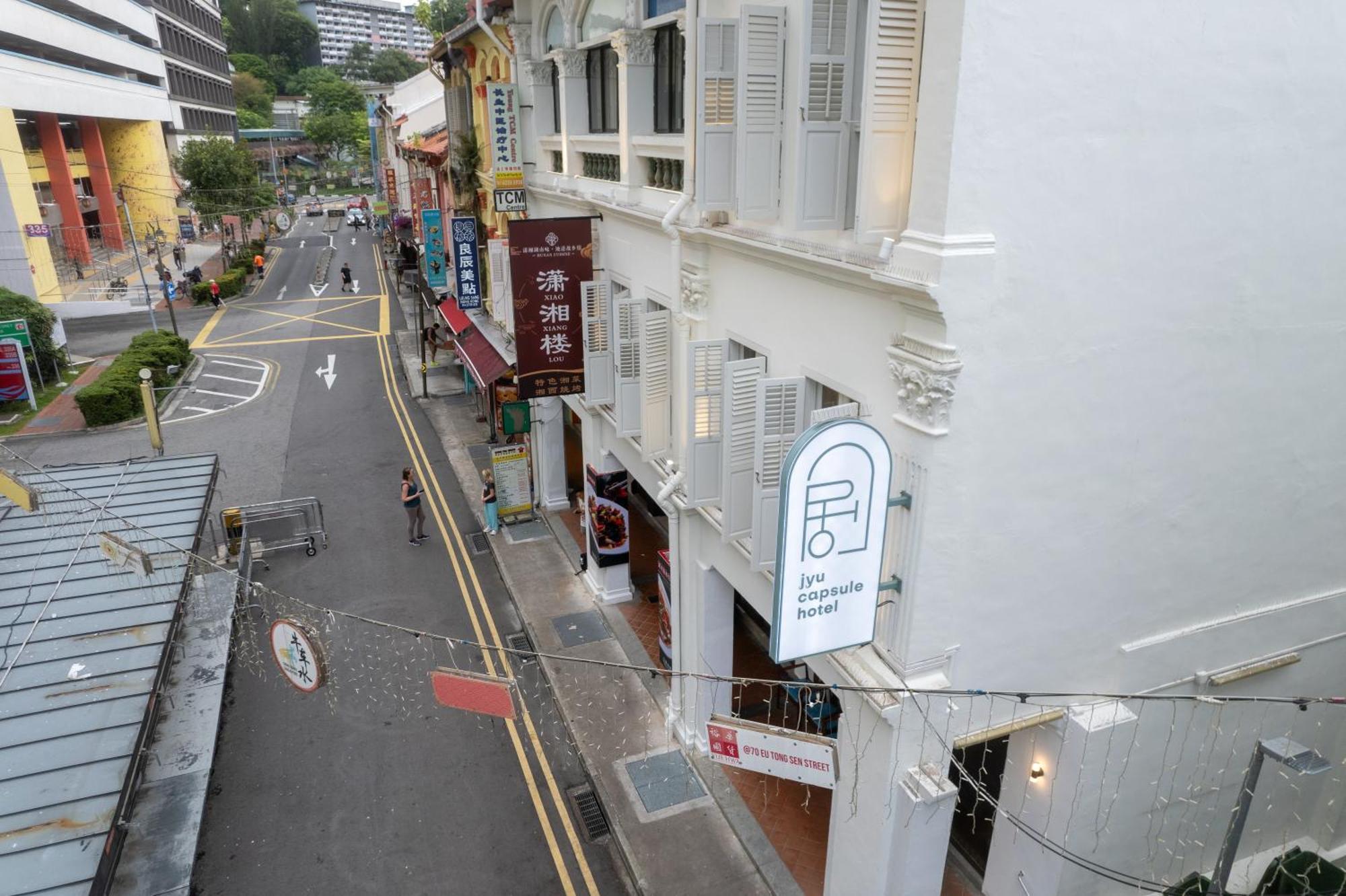 Jyu Capsule Hotel Singapura Luaran gambar